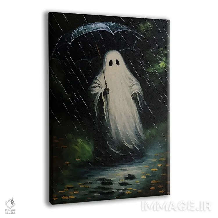 تابلو روح زیر باران اثر بونا فیدسا - نمای پرسپکتیو محصول