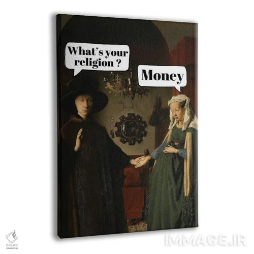 تابلو Timely Humor,هنر بیزمان، شوخطبعی بهموقع اثر بونا فیدسا - نمای پرسپکتیو محصول