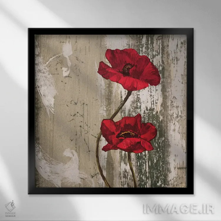 تابلو دومین برداشت II اثر برایان فرانسیس - نمای قابدار مشکی