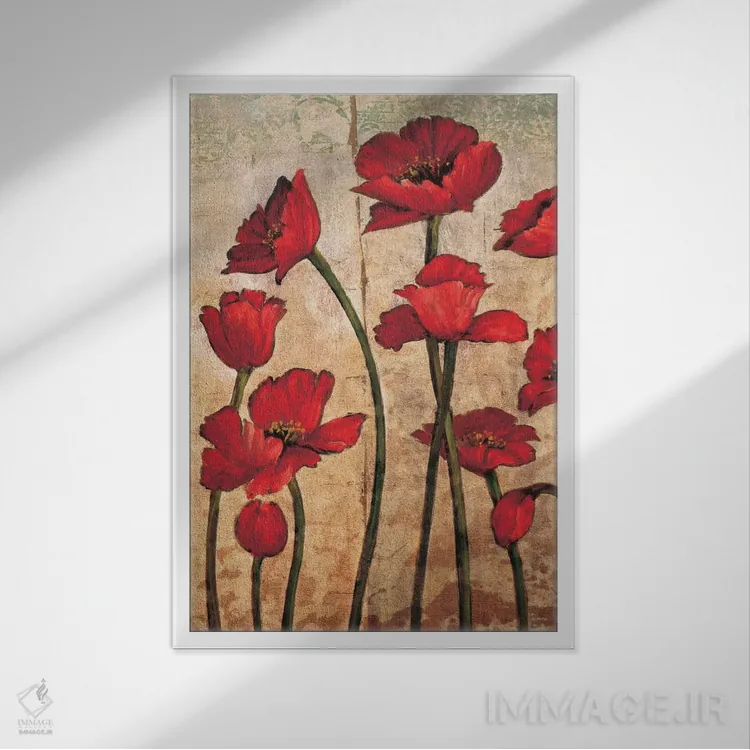 تابلو گردهمایی I اثر برایان فرانسیس - نمای قابدار سفید