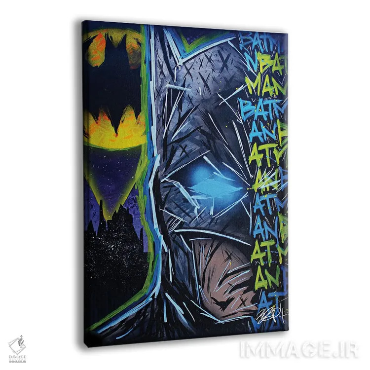 تابلو صدا زدن خفاش اثر برایان گارسیا - نمای پرسپکتیو محصول