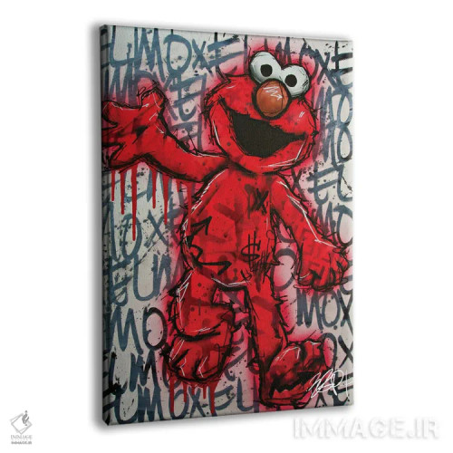 تابلو المو (شخصیت کارتونی) اثر برایان گارسیا - نمای پرسپکتیو محصول