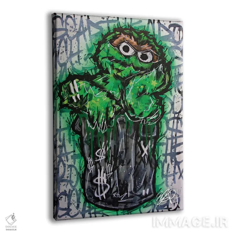 تابلو اسکار بداخلاق (شخصیت ماپت) اثر برایان گارسیا - نمای پرسپکتیو محصول