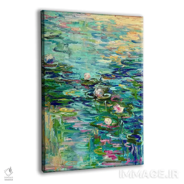 تابلو طلوع خیالی اثر جولیا بورگ - نمای پرسپکتیو محصول