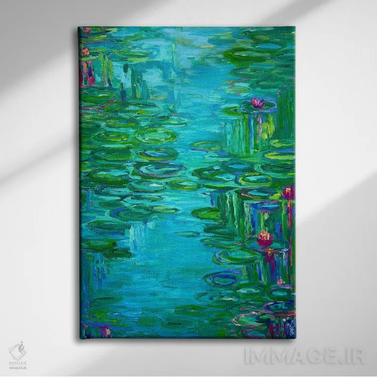 تابلو سکوت اثر جولیا بورگ - نمای روبهرو روی دیوار