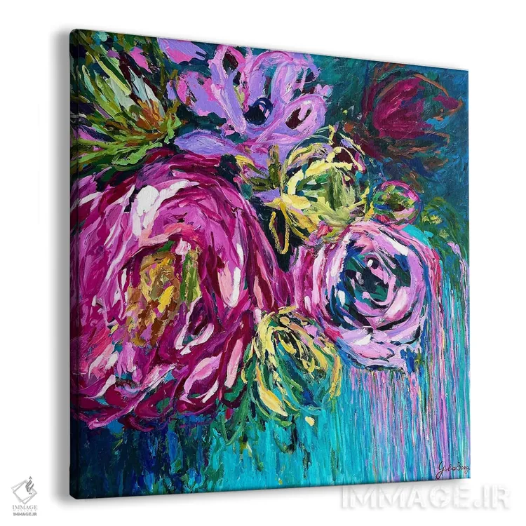 تابلو رویاهای زنان اثر جولیا بورگ - نمای پرسپکتیو محصول