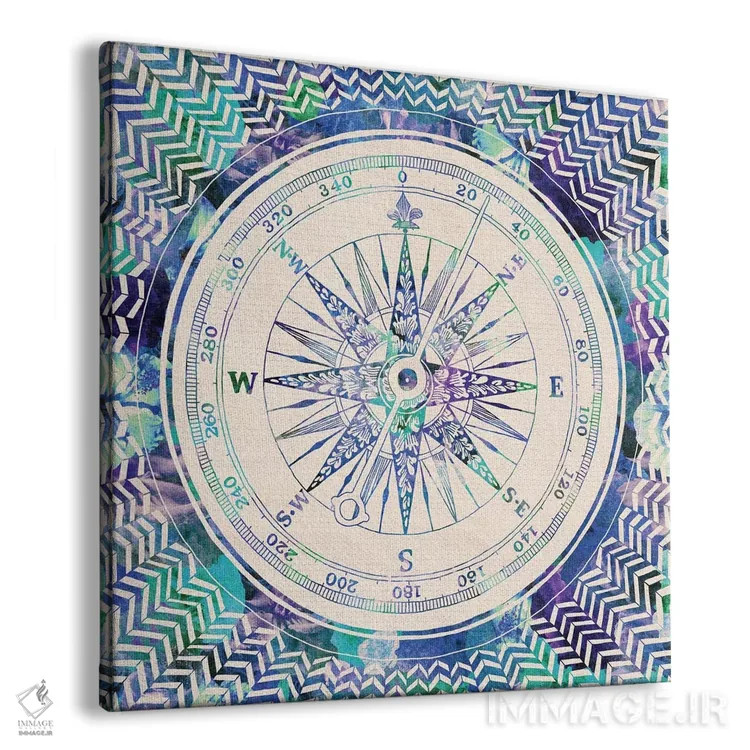 تابلو مسیر خودت را دنبال کن I اثر بیانکا گرین - نمای پرسپکتیو محصول