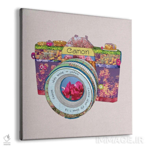 تابلو قانون گلها (ترکیب هنری) اثر بیانکا گرین - نمای پرسپکتیو محصول