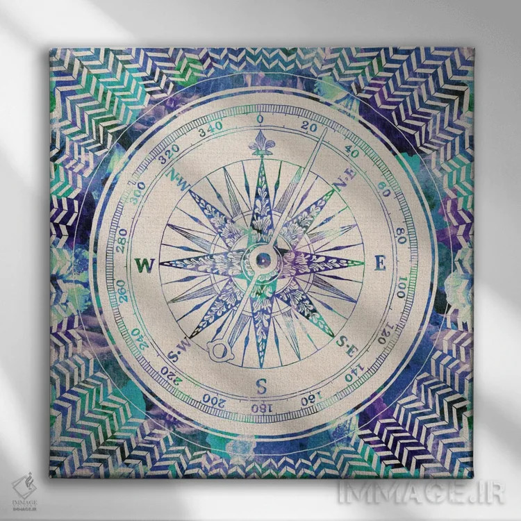 تابلو مسیر خودت را دنبال کن I اثر بیانکا گرین - نمای روبهرو روی دیوار