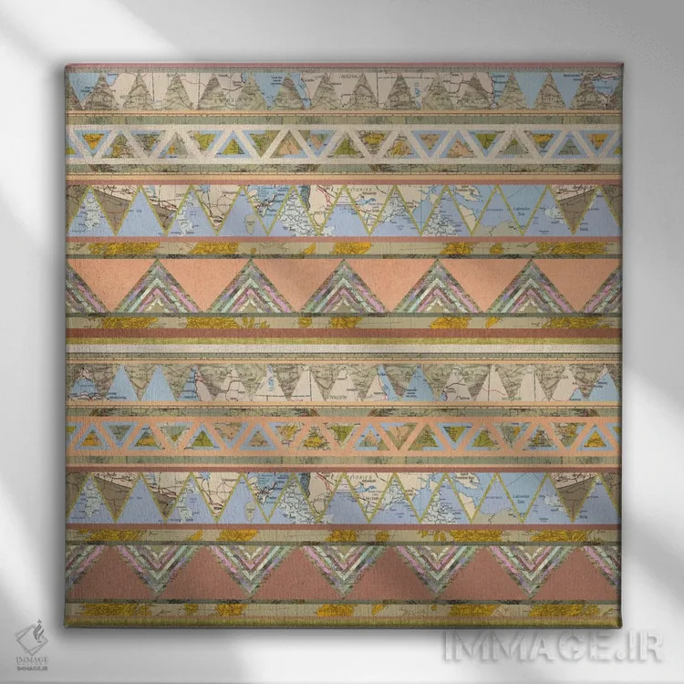 تابلو گمشده اثر بیانکا گرین - نمای روبهرو روی دیوار