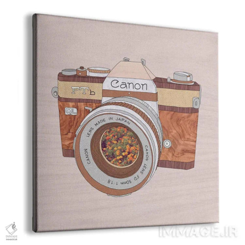 تابلو قانون چوبی (ترکیب هنری) اثر بیانکا گرین - نمای پرسپکتیو محصول