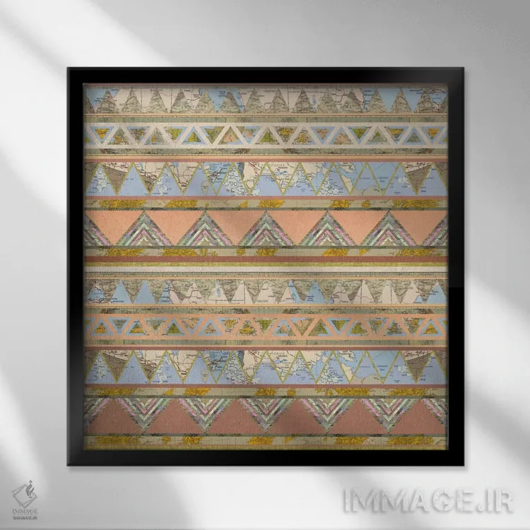 تابلو گمشده اثر بیانکا گرین - نمای قابدار مشکی