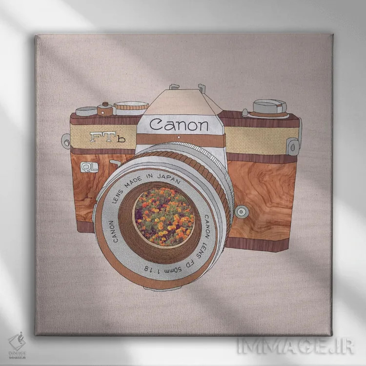 تابلو قانون چوبی (ترکیب هنری) اثر بیانکا گرین - نمای روبهرو روی دیوار