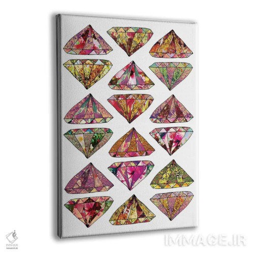 تابلو این الماسها برای همیشهاند اثر بیانکا گرین - نمای پرسپکتیو محصول