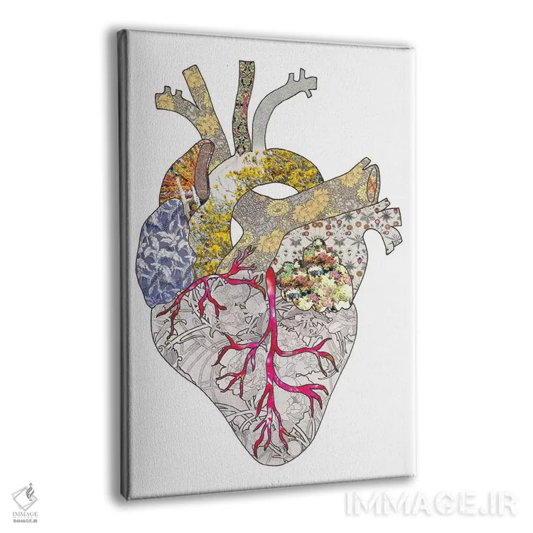 تابلو قلب من واقعی است اثر بیانکا گرین - نمای پرسپکتیو محصول