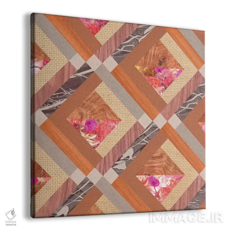 تابلو مکعبی (مکعبشده) اثر بیانکا گرین - نمای پرسپکتیو محصول