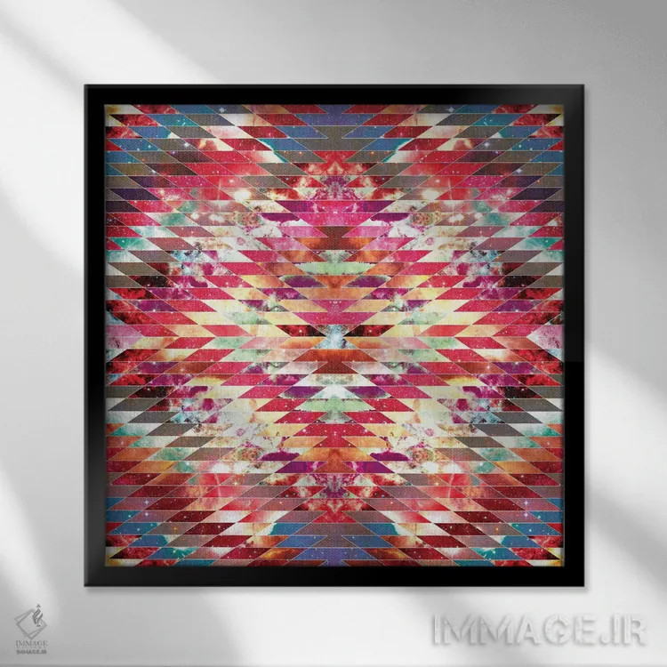 تابلو ستارهٔ باستانی اثر بیانکا گرین - نمای قابدار مشکی