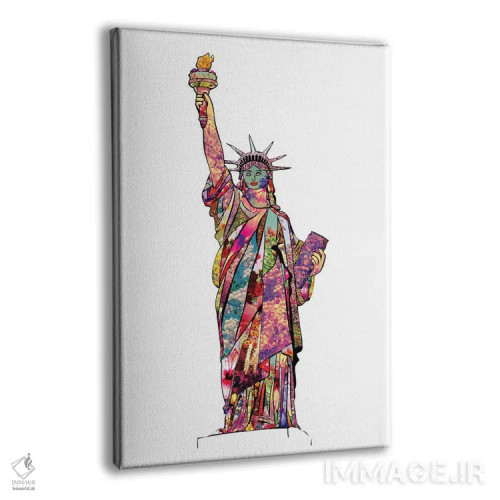 تابلو تندیس آزادی اثر بیانکا گرین - نمای پرسپکتیو محصول