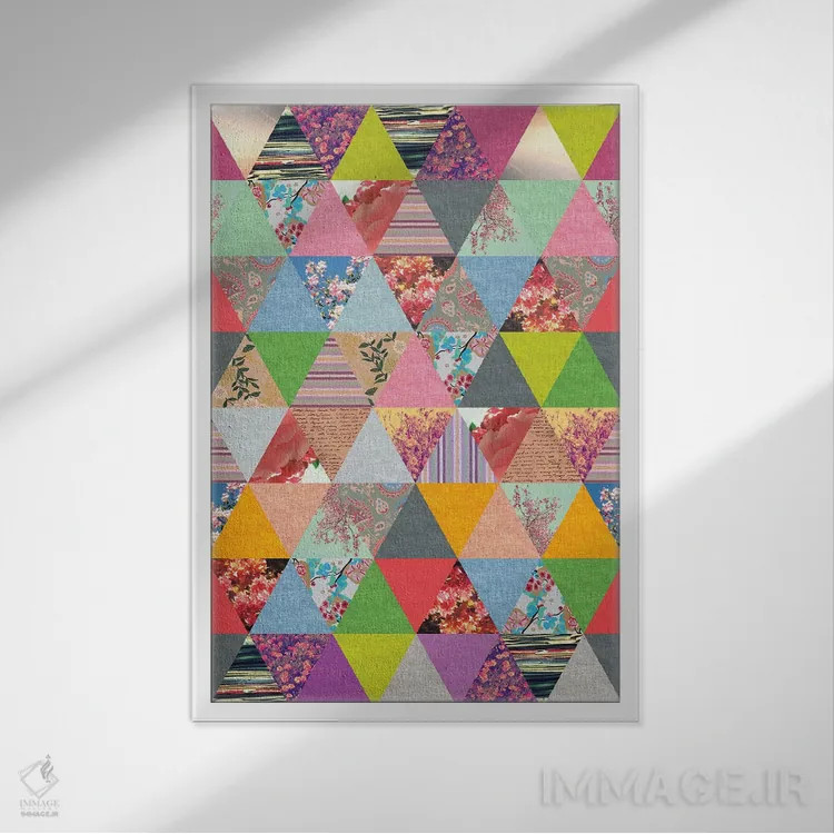 تابلو گمشده در اثر بیانکا گرین - نمای قابدار سفید