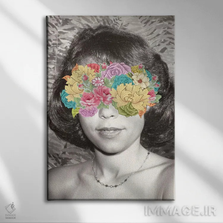 تابلو دیدگاه او اثر بیانکا گرین - نمای روبهرو روی دیوار