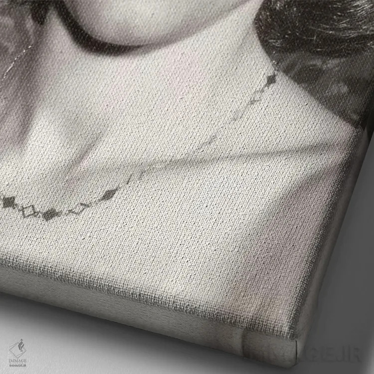 تابلو دیدگاه او اثر بیانکا گرین - نمای نزدیک بافت بوم