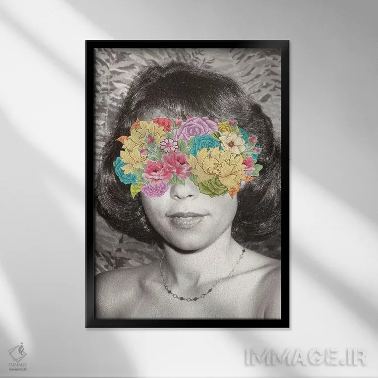 تابلو دیدگاه او اثر بیانکا گرین - نمای قابدار مشکی