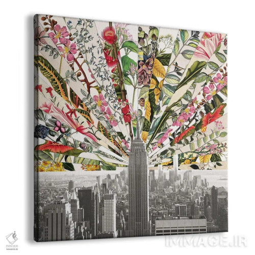 تابلو نیویورک شکوفا و قدیمی اثر بیانکا گرین - نمای پرسپکتیو محصول