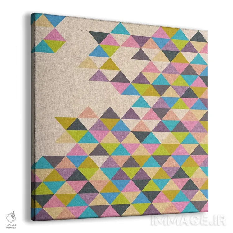 تابلو کاملاً ناتمام اثر بیانکا گرین - نمای پرسپکتیو محصول