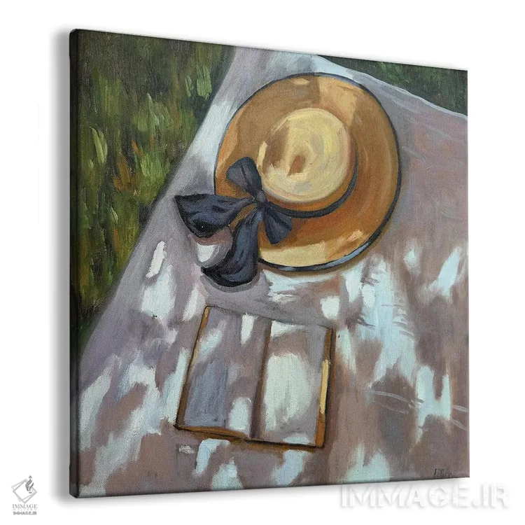 تابلو کلاه در آفتاب اثر آنا بوگوشفسکایا - نمای پرسپکتیو محصول