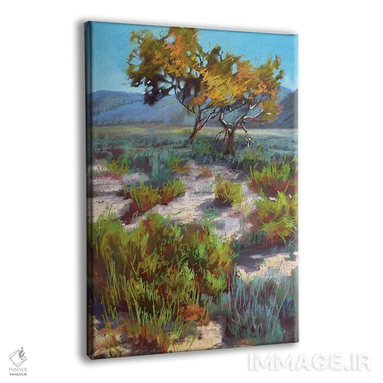 تابلو درخت آفریقایی اثر آنا بوگوشفسکایا - نمای پرسپکتیو محصول