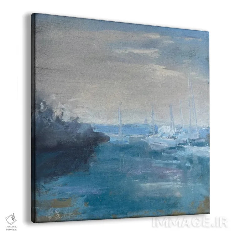 تابلو جزیره لازاروس اثر آنا بوگوشفسکایا - نمای پرسپکتیو محصول