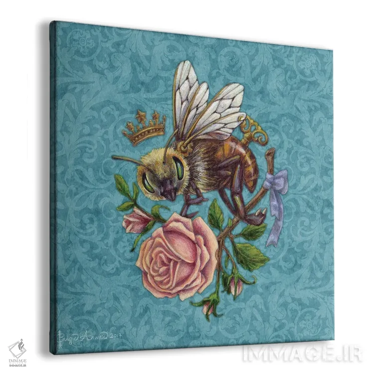 تابلو عشق زنبوری اثر بریگید اشوود - نمای پرسپکتیو محصول