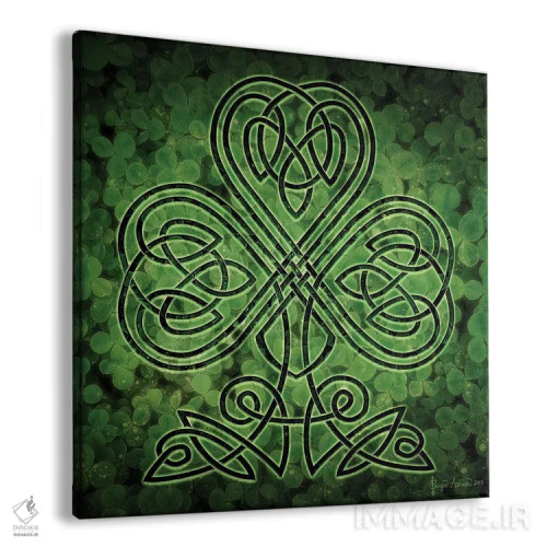 تابلو شبدر سلتیک اثر بریگید اشوود - نمای پرسپکتیو محصول