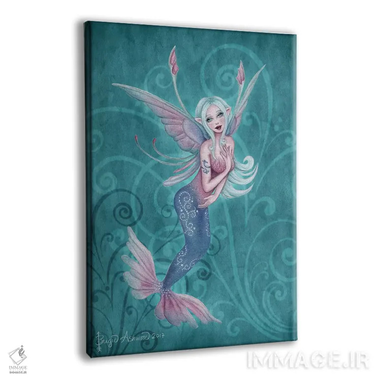 تابلو پری مرجانی اثر بریگید اشوود - نمای پرسپکتیو محصول