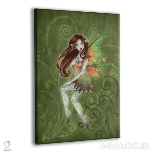 تابلو پری خاکی اثر بریگید اشوود - نمای پرسپکتیو محصول