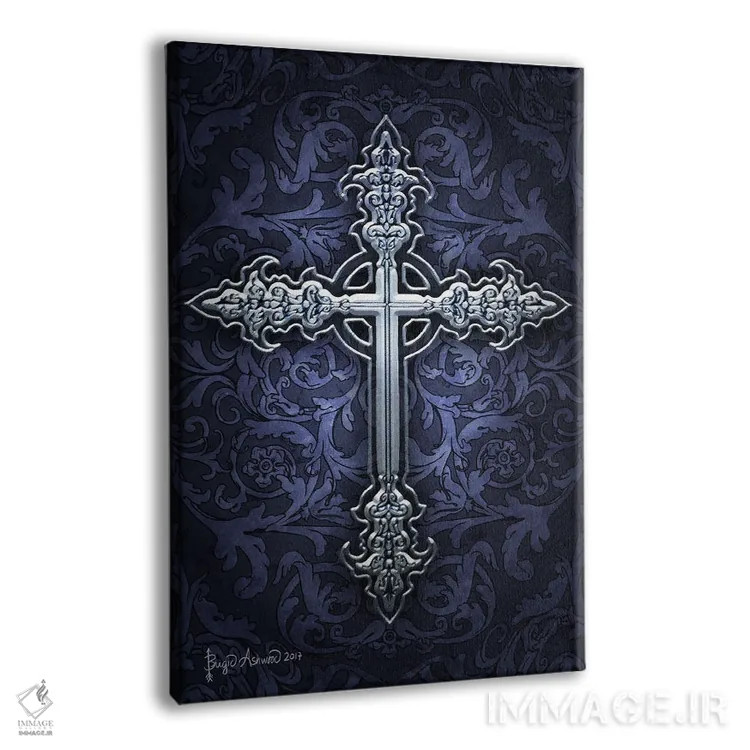 تابلو صلیب گوتیک اثر بریگید اشوود - نمای پرسپکتیو محصول