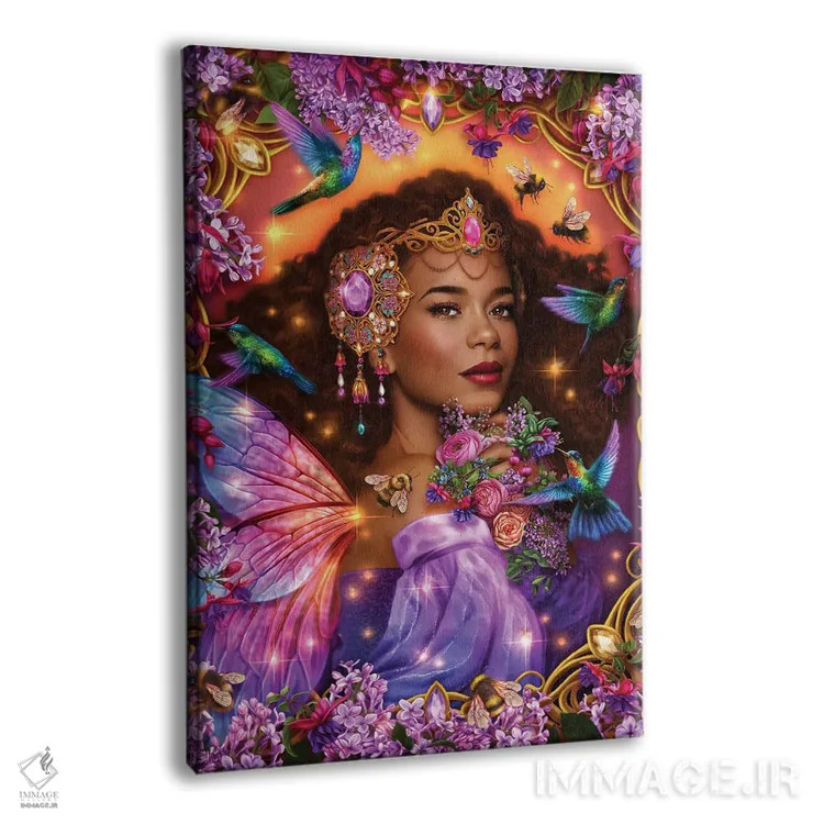 تابلو ملکه تابستان اثر بریگید اشوود - نمای پرسپکتیو محصول