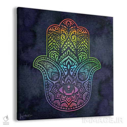 تابلو دست همسا (نماد محافظت) اثر بریگید اشوود - نمای پرسپکتیو محصول