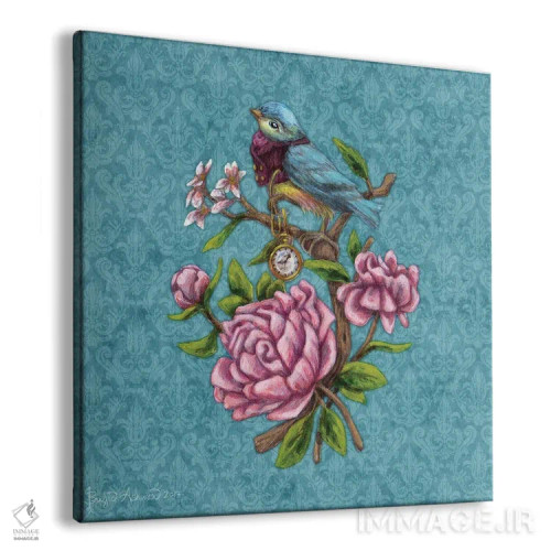 تابلو زمان میگذرد اثر بریگید اشوود - نمای پرسپکتیو محصول