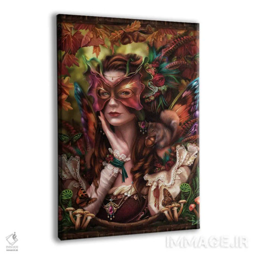 تابلو ملکه پاییز اثر بریگید اشوود - نمای پرسپکتیو محصول