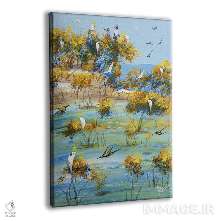 تابلو تا جایی که میتوانیم اوج بگیریم اثر آدام بوگوش - نمای پرسپکتیو محصول