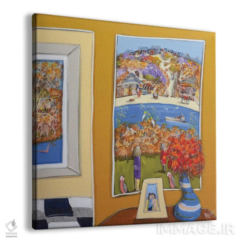 تابلو تا زمانی که با هم هستیم اثر آدام بوگوش - نمای پرسپکتیو محصول