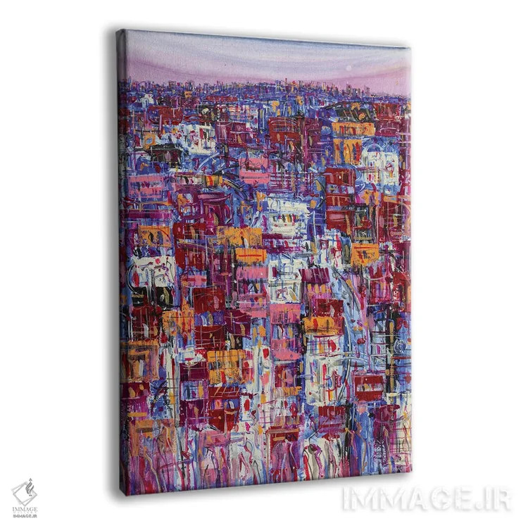 تابلو با فرود زمستان اثر آدام بوگوش - نمای پرسپکتیو محصول