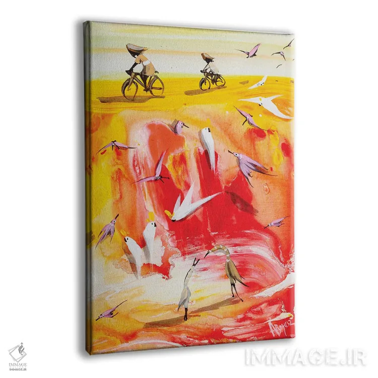 تابلو جبران عقبماندگی اثر آدام بوگوش - نمای پرسپکتیو محصول