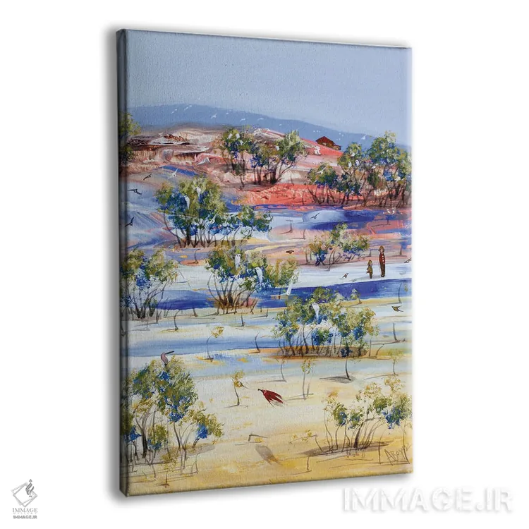 تابلو آبهای عمیق اثر آدام بوگوش - نمای پرسپکتیو محصول