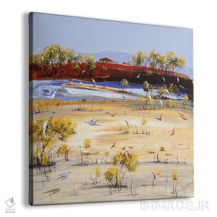 تابلو زندگی آرام اثر آدام بوگوش - نمای پرسپکتیو محصول