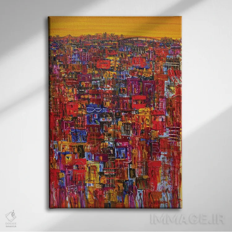 تابلو راهی نو برای پیشرفت اثر آدام بوگوش - نمای روبهرو روی دیوار