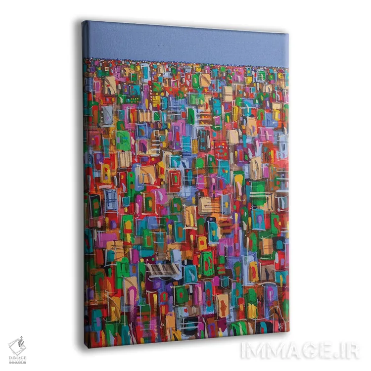 تابلو بالاترین نقطه شهر اثر آدام بوگوش - نمای پرسپکتیو محصول