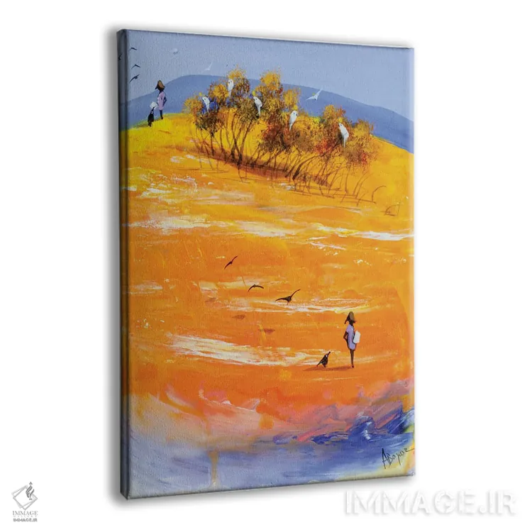 تابلو آنچه به خودم میگفتم اثر آدام بوگوش - نمای پرسپکتیو محصول