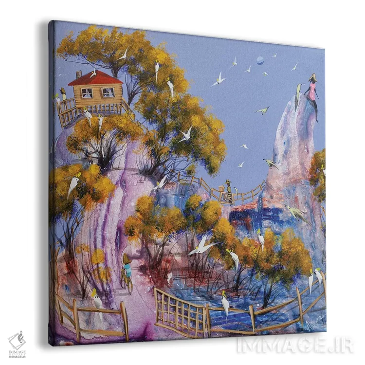 تابلو وقتی دوباره به خانه میآیی اثر آدام بوگوش - نمای پرسپکتیو محصول